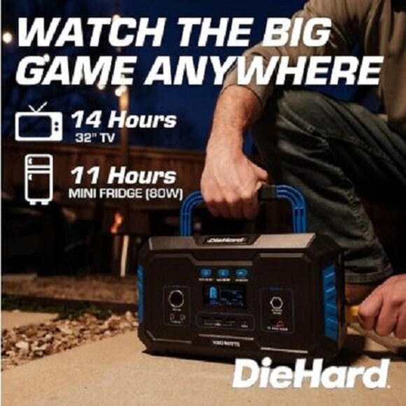 DieHard Portable Power Station 1000-Watt (2000-Watt Peak) - Quiet, Generator - Picture 7 of 7